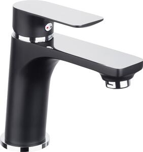 Miscelatore monocomando per lavabo NOIR ROUND