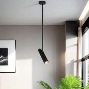 Lampada a soffitto nera GU10 in metallo regolabile Plafoniera moderna