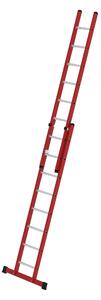 Scala a pioli a 2 sezioni in PRFV/alluminio con traversa standard 2x8 pioli