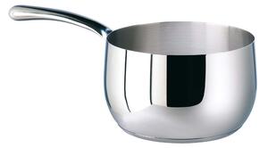 Casseruola Alta un manico Kikka Sambonet In Acciaio 18/10 Lucido �14 x h8,7 cm - 1,2 lt adatta a tutti i tipi di cotture