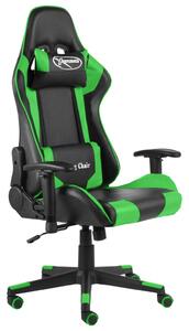 Sedia da gioco girevole in PVC verde