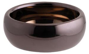 Ciotola BOWL piccola, per gelato macedonia in PVD SPHERA Sambonet 12x12 cm - Peso 0,22 kg finitura PVD Colore RUM