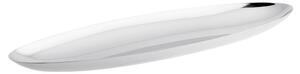Fruttiera rettangolare a goccia in acciaio 18/10 linea Q Sambonet 46x15,3 cm - Peso 0,6 kg inox lucidato a specchio