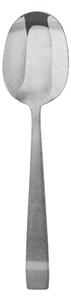 Cucchiaini da Brodo in acciaio 18.10 finitura INOX VINTAGE set 6 lunghezza 18,00 mm FLAT Sambonet set da 6 pezzi in scatola INOX VINTAGE