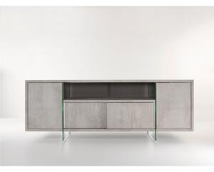 Porta TV alto MOVIE 180x45xh65 cm struttura realizzata in laminato ecologico