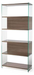 Libreria componibile da cm.90 - fianco 202 cm ripiani in BYBLOS