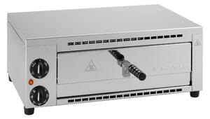 Forno Pizza a cassetto in acciaio 52x38xh22 cm permette di scaldare e cuocere in pochi minuti pizze anche congelate