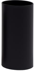 Cestino Pieno diametro 30xh55 cm - L38 in acciaio modello Maxi colore Nero