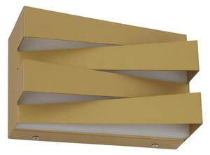 Searchlight 86410GO - Lampada da parete LED SECTION LED/18W/230V, finitura oro