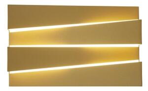 Searchlight 86410GO - Lampada da parete LED SECTION LED/18W/230V, finitura oro