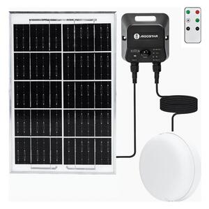 Aigostar - Plafoniera solare LED con sensore LED/3,7V 6000 mAh IP65 + telecomando