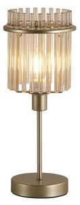 Searchlight EU55622CP - Lampada da tavolo SWIZZLE 1xE14/60W/230V dorata