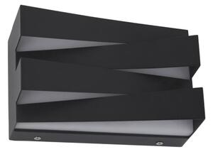Searchlight 86410BK - Applique LED SECTION LED/18W/230V nero