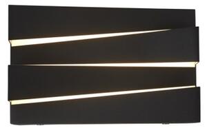 Searchlight 86410BK - Applique LED SECTION LED/18W/230V nero
