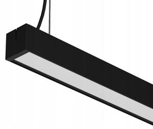 LED Lampadario su cavo LED/44W/230V 6000K 120 cm nero