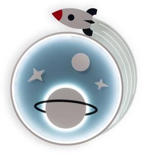 Brilagi -LED Plafoniera LED per bambini STARSHIP LED/64W/230V 3000/4500/6000K blu