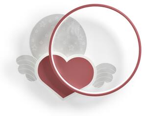 Brilagi - Plafoniera LED per bambini LOVE LED/48W/230V 3000/4500/6000K rosa