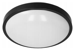 Plafoniera 2xE27/40W/230V diametro 29,5 cm nero