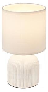 Brilo - Lampada da tavolo INO 1xE14/10W/230V bianca