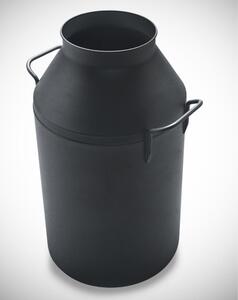 Porta biancheria diametro 35xh65 cm Milk Laundry Nero