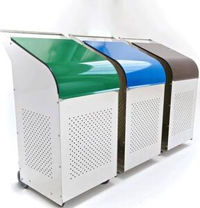Pattumiera Differenziata ECOBIN 47x60xh102 cm - L 270 Singola