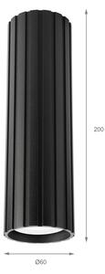Brilagi - Faretto CRISPINA 1xGU10/10W/230V 20 cm nero