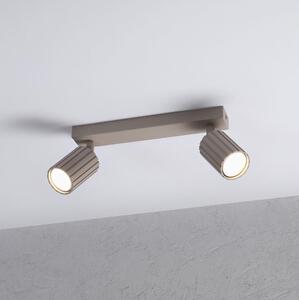 Brilagi - Faretto CRISPINA 2xGU10/10W/230V beige