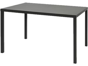 Tavolo Da Giardino impilabile DORIO Dimensioni 120x80xh75 cm - Peso 19,4 kg struttura in acciaio con piano in lamiera Forata trattato antiruggine 100x100 riciclabile colore grigio antracite