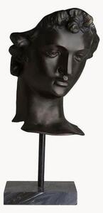 Oggetto decorativo con base in marmo David