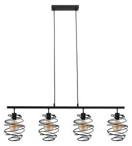 Briloner 4871-045 - Lampadario sospeso su cavo 4xE27/60W/230V