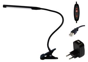 Top Lampada Lara C - Lampada LED dimmerabile con clip USB LED/5W/230V