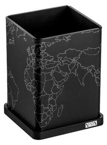 Portapenne Alphabet Global Thinking 8,5x8,5xh11,5 cm colore VEro