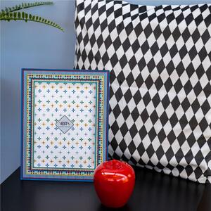 Portafoto photo medio FOULARD DECOR dimensioni 29x6,5xh22 cm, - Per Foto 13x18 cm spessore 5 mm