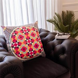 Fodera per Cuscino arredo ETHNIC DECOR - dimensioni cm. 50x50 - puro cotone di alta qualit� chiusura con cerniera
