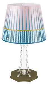 Lampada da Tavolo Grande Piccola h 352 cm in cristallo Acrilico Brighella 31x31xh 52 cm decoro MODERN