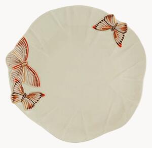 Set di 2 piatti da portata in gres Cloudy Butterflies
