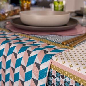 Tovaglietta Runner in cotone Stampato MODER DECOR 160x50cm cotone stampato con trattamento anti macchia e antigoccia