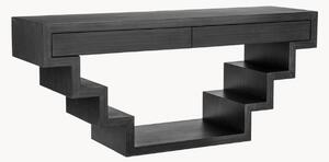 Consolle da parete in legno con cassetti Rialto