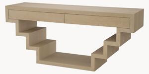 Consolle da parete in legno con cassetti Rialto
