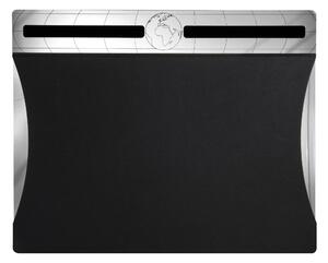 Poggiapolso per scrivania UNDERNEATH GLOBAL THINKING, 51x41.2H3.6 cm, colore Argento