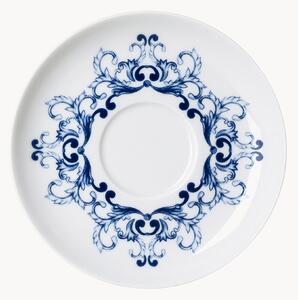 Set di 6 piattini da tè in porcellana True Blue