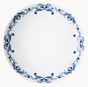 Set di 6 piatti piani in porcellana True Blue