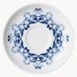 Set di 6 piattini da caffè in porcellana True Blue