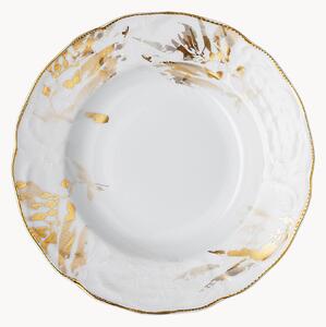 Piatto fondo in porcellana Heritage Midas