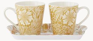 Tazza e piattino in porcellana Morris & Co