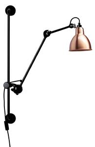 Applique da parete Lampe Gras, 201 Round, Nero, Soggiorno, Metallo, Design