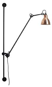 Applique da parete Lampe Gras, 214 Round, Nero, Soggiorno, Metallo, Design