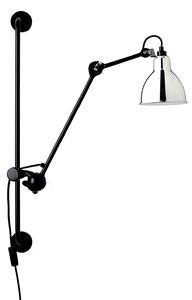 Applique da parete Lampe Gras, 201 Round, Nero, Soggiorno, Metallo, Design