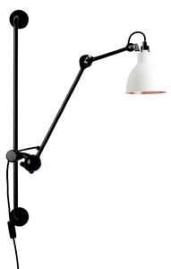 Applique da parete Lampe Gras, 201 Round, Nero, Soggiorno, Metallo, Design