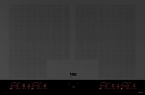 Beko Piano Cottura Induzione 10 Fuochi Larghezza 78 cm in Vetro con 2 Sezioni IndyFlex+ e 2 Extension colore Nero - MHII88810NTIMT